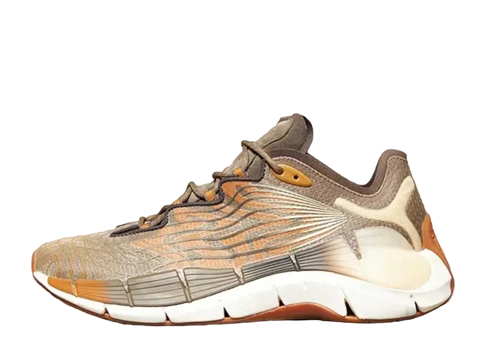 END. × REEBOK ZIG KINETICA II 'JUPITER' "STONE RICH OCHRE & CHALK"