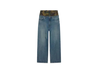 Balenciaga DoubleWaistBand Pants "Denim"