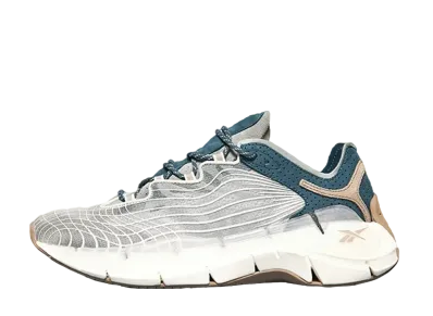 END. × REEBOK ZIG KINETICA II 'JUPITER' "BLUE HILLS COLD GREY & CHALK"