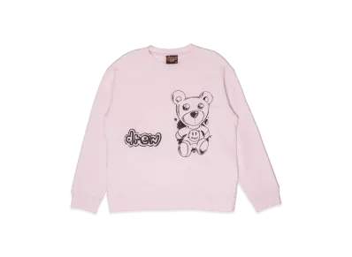 drew house theodore sketch crewneck "Pale Pink"