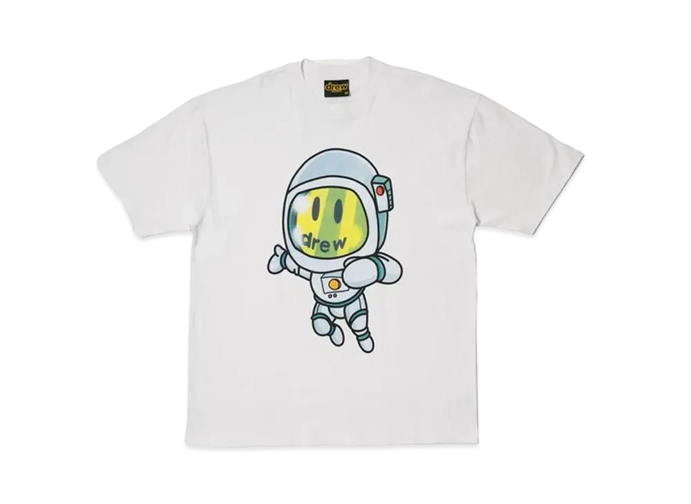 drew house cosmo drew ss tee "White"