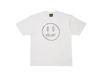 drew house sketch mascot ss tee "White"