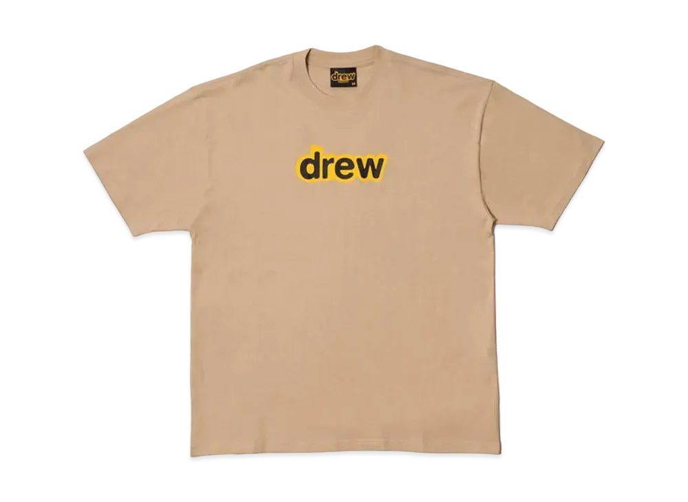 drew house secret ss tee "Khaki"