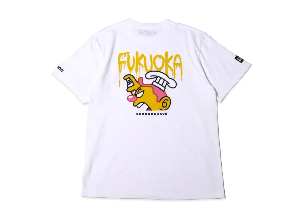 SNKRDUNK × atmos × COOK Tee "FUKUOKA"