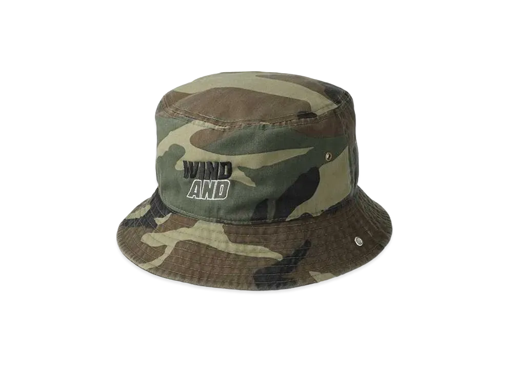 SNKRDUNK × WIND AND SEA Bucket Hat "Camo"