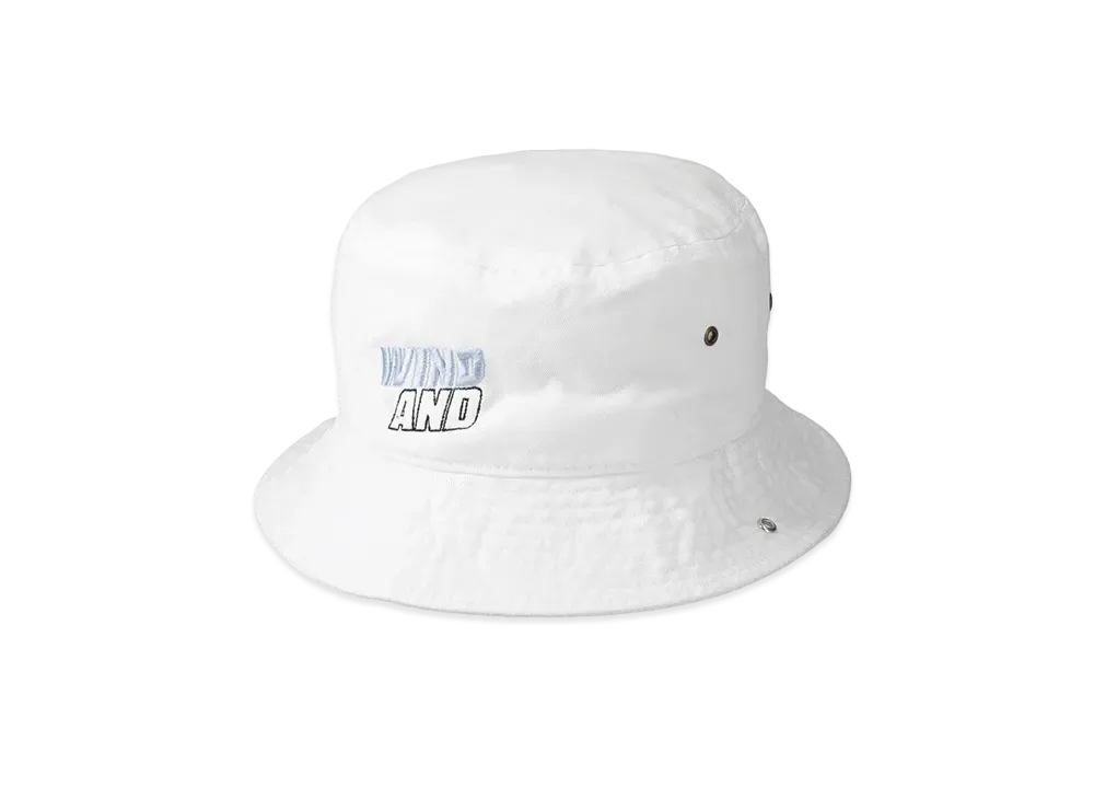 SNKRDUNK × WIND AND SEA Bucket Hat "White/Blue"