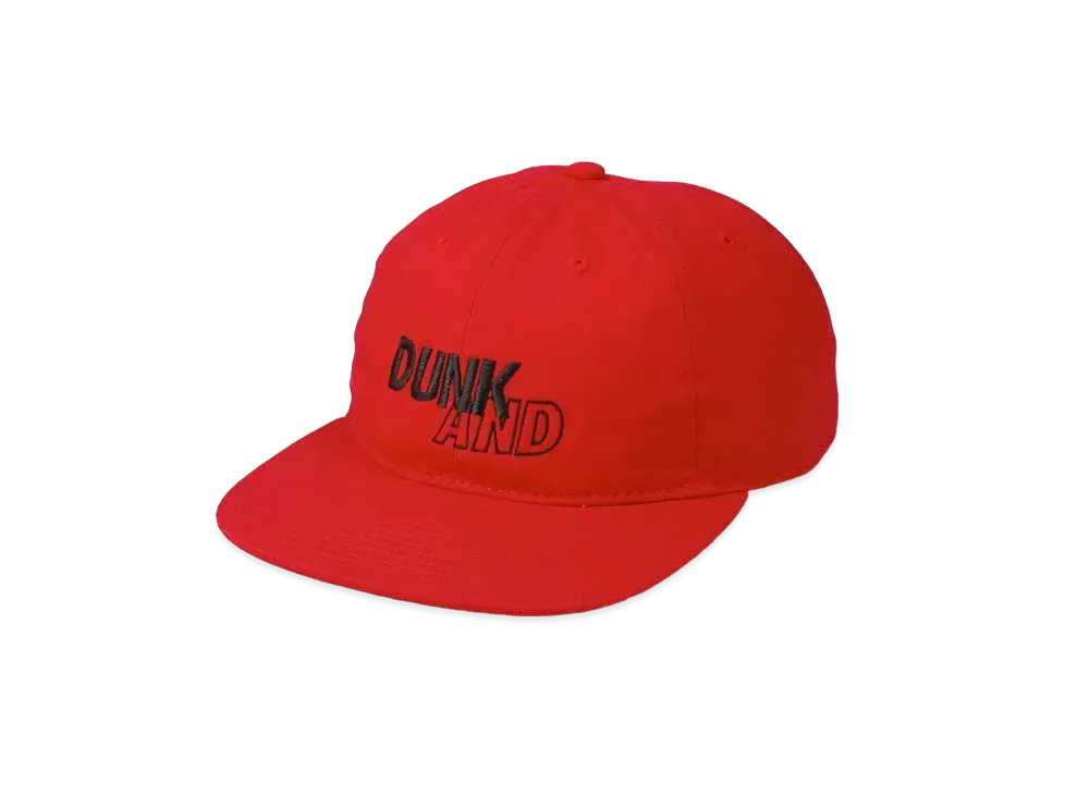 WIND AND SEA × SNKRDUNK Cap "Red/Black"