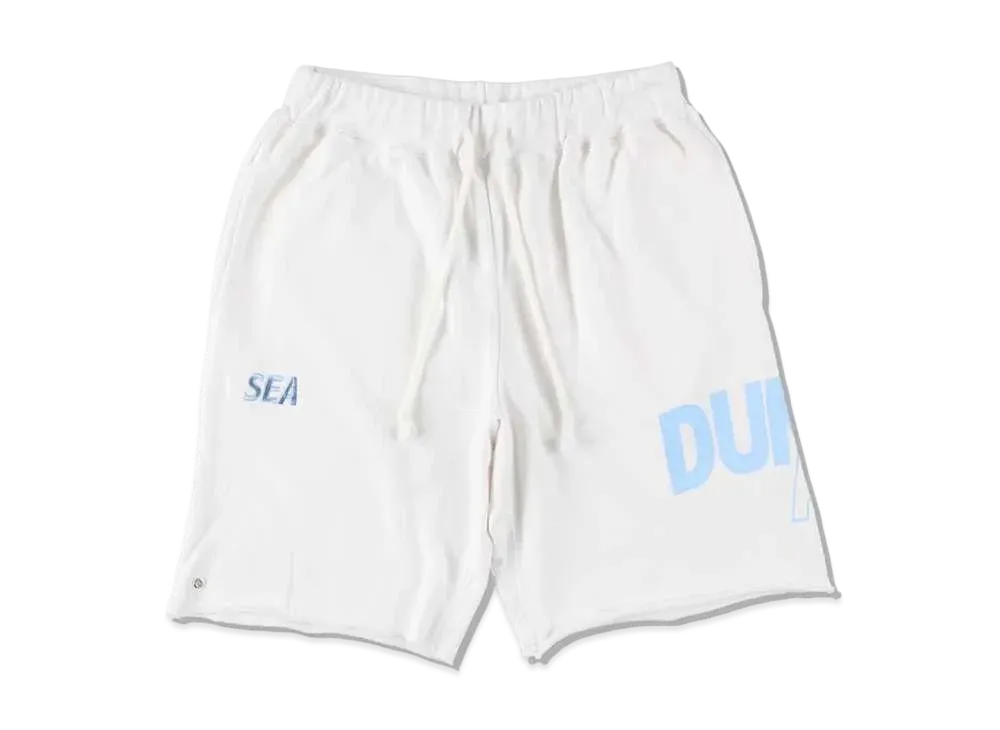 スニーカーダンク × ウィンダンシー スウェットショーツ DUNK "ホワイト/ブルー"