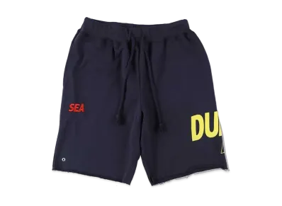 SNKRDUNK × WIND AND SEA Sweat Shorts DUNK "Navy/Yellow"
