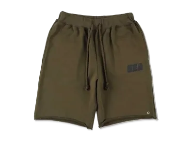 SNKRDUNK × WIND AND SEA Sweat Shorts SEA "Khaki/Black"