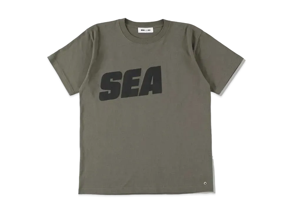 SNKRDUNK × WIND AND SEA Tee SEA "Khaki/Black"