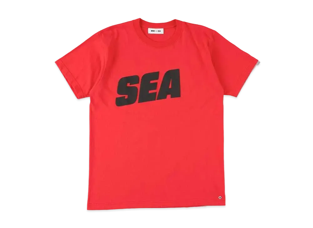 SNKRDUNK × WIND AND SEA Tee SEA "Red/Black"