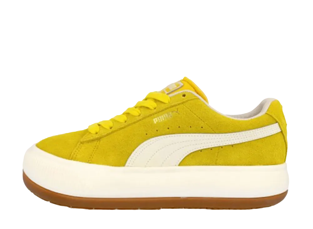 プーマ スウェード マユ アップ "イエロー"