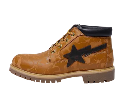 A BATHING APE × Timberland Chukka Boots "Brown"