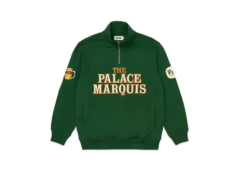 パレス パブ グラブ ファンネル ネック "グリーン"