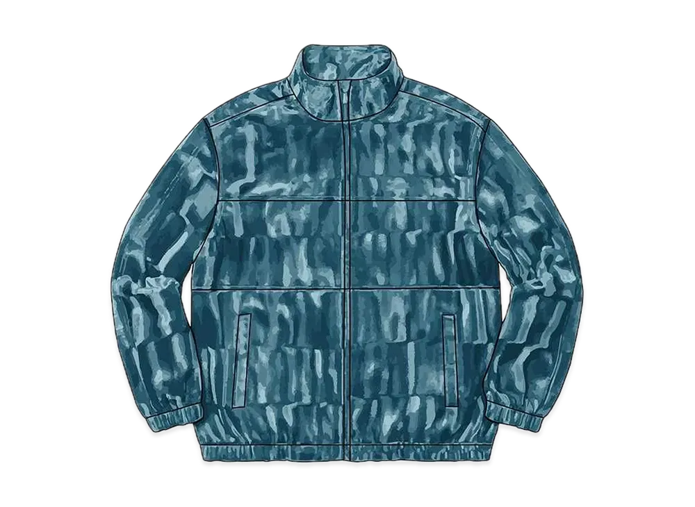 シュプリーム ベロア トラック ジャケット "スレート"