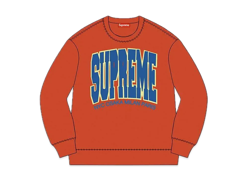 Supreme Cities Arc Crewneck 