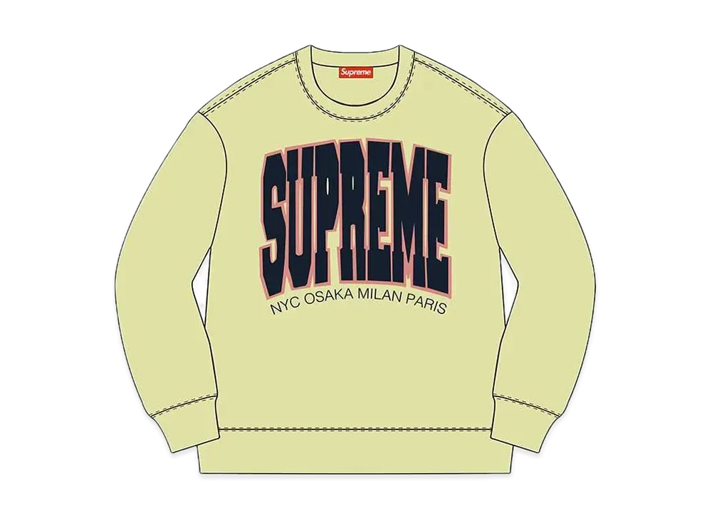 Supreme Cities Arc Crewneck 