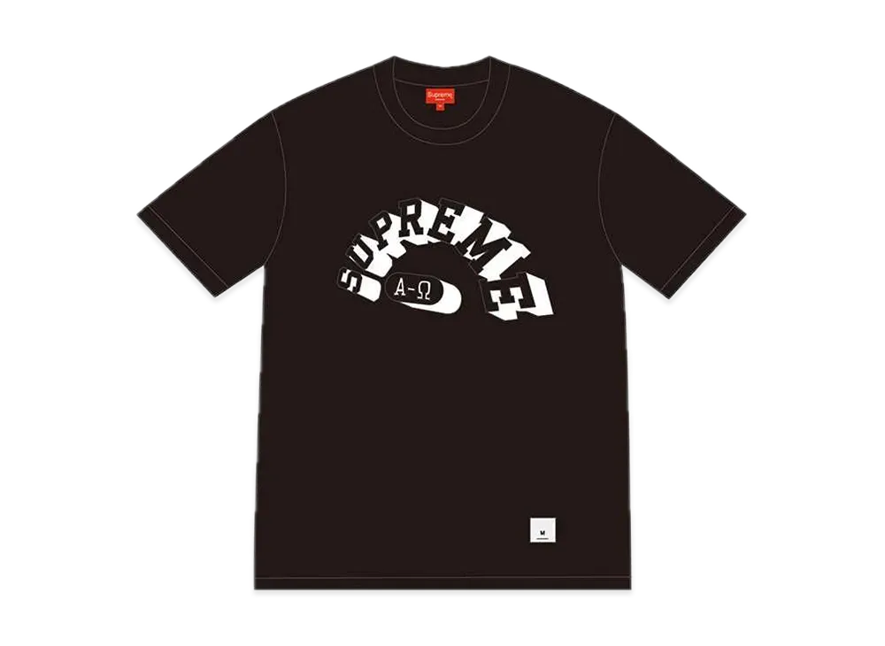 シュプリーム アルファ オメガ S/S トップ "ブラック"