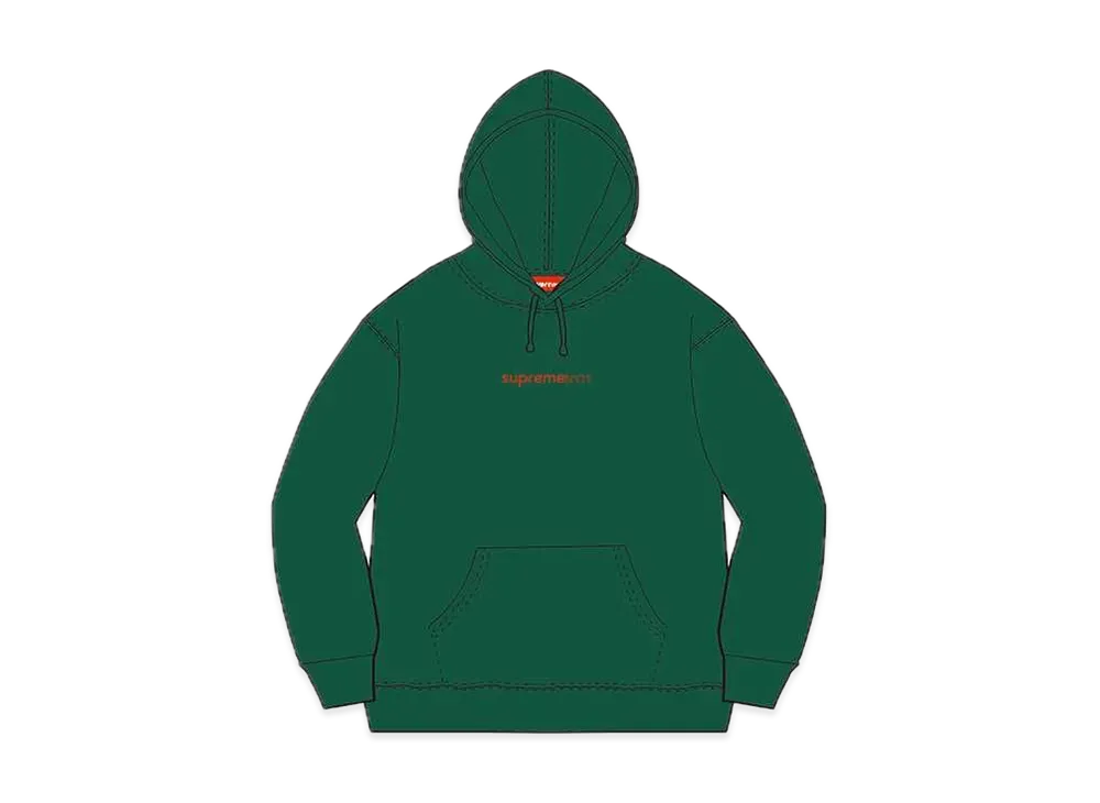Supreme Number One Hooded Sweatshirt "Green"