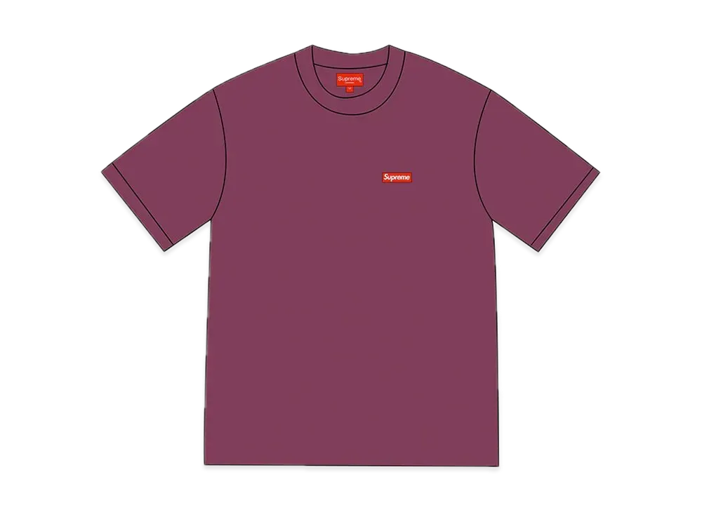Supreme Small Box Tee "Plum"(21FW)