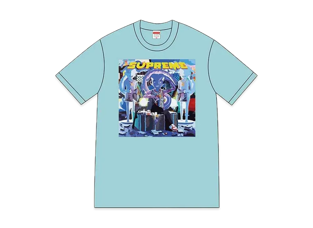 Supreme Richest Tee "Turquoise"