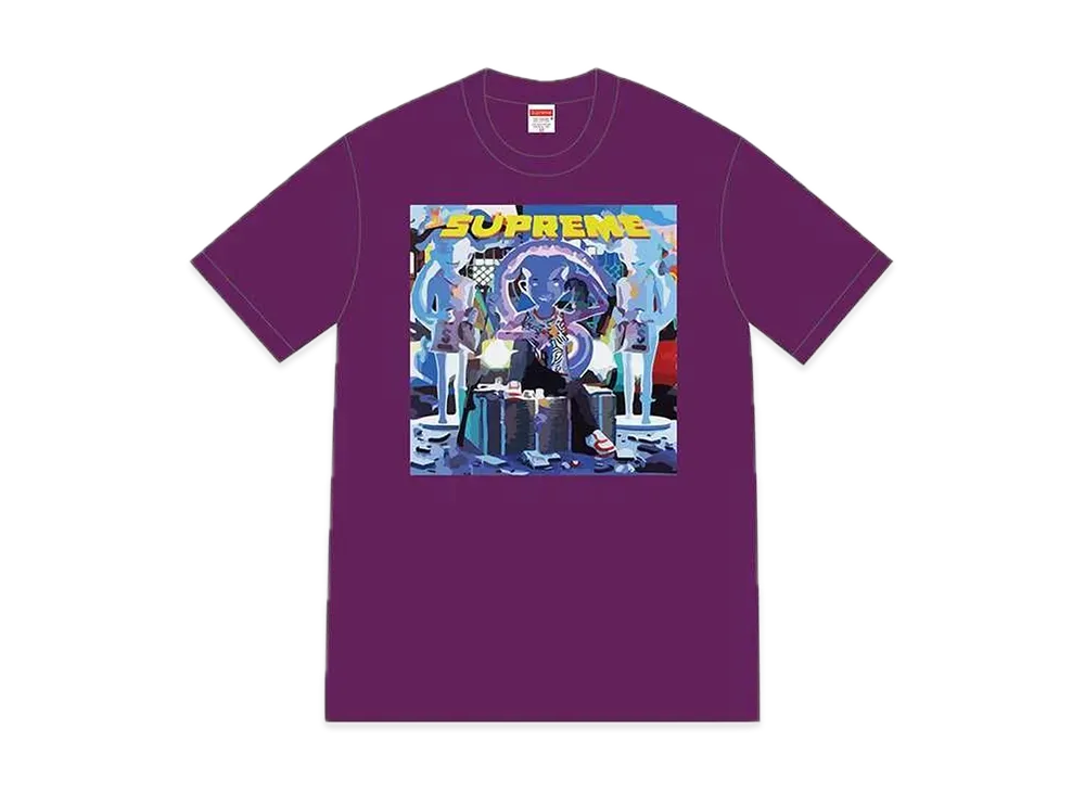 Supreme Richest Tee "Plum"