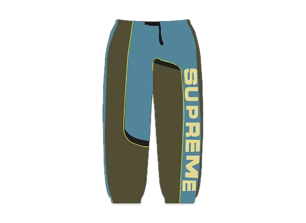 Supreme S Paneled Belted Track Pant 