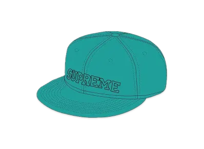 Supreme Shattered Logo 5-Panel "Turquoise"