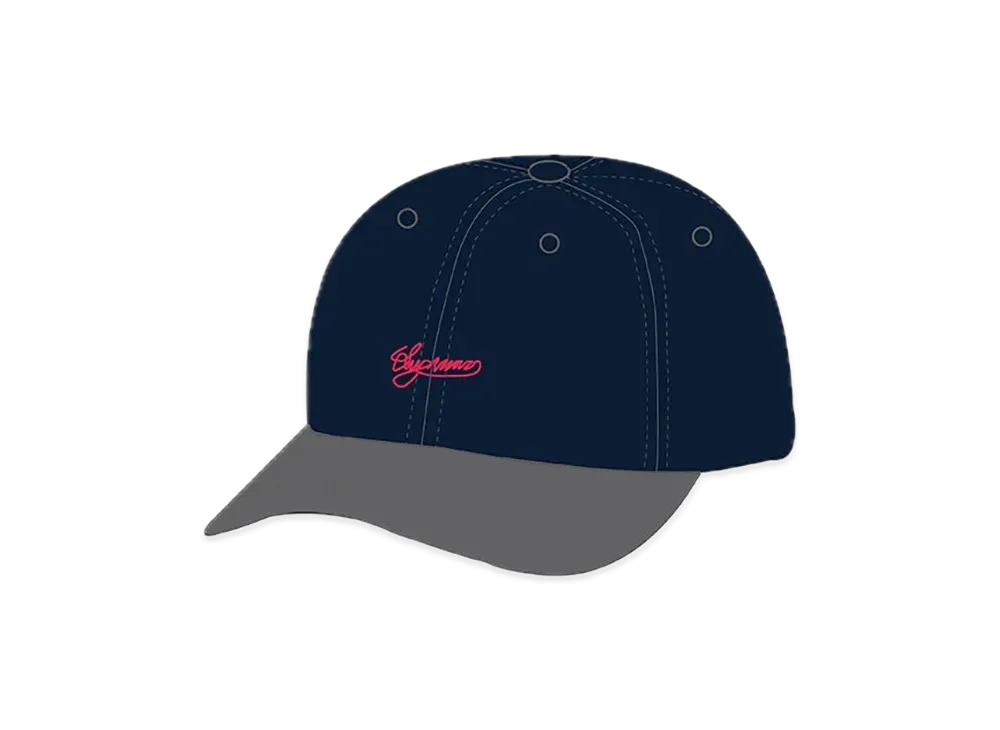 Supreme Velvet 2-Tone 6-Panel "Navy"