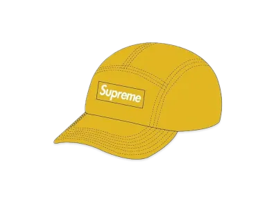 Supreme Washed Chino Twill Camp Cap "Sulfur"(21FW)