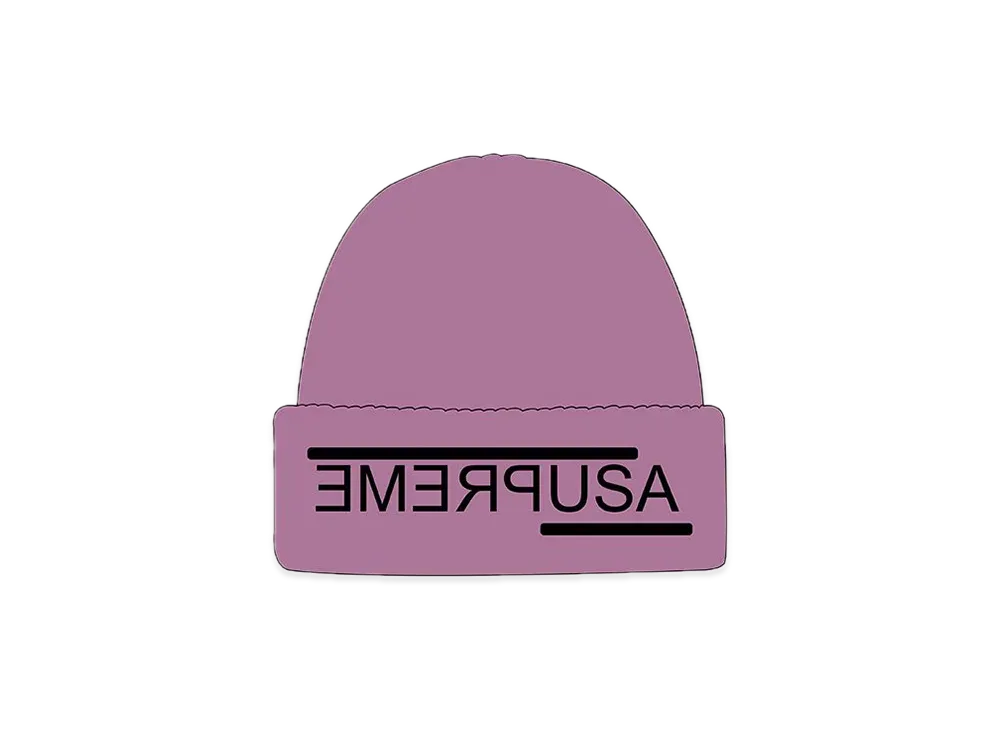 Supreme USA Beanie "Violet"