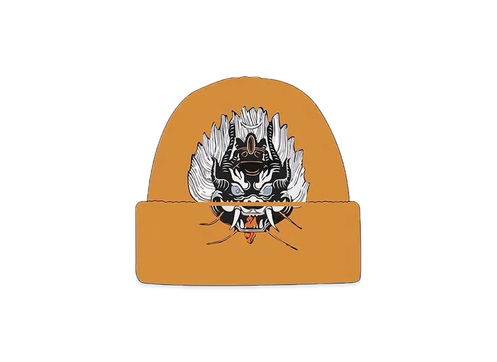 Supreme Demon Beanie "Mustard"