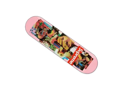 Supreme Stack Skateboard "Pink"