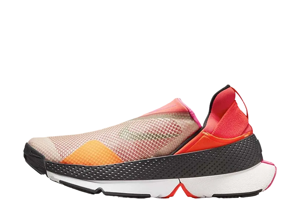 NIKE GO FLYEASE "BRIGHT CRIMSON/PINK BLAST-LIGHT SOFT PINK-BLACK"