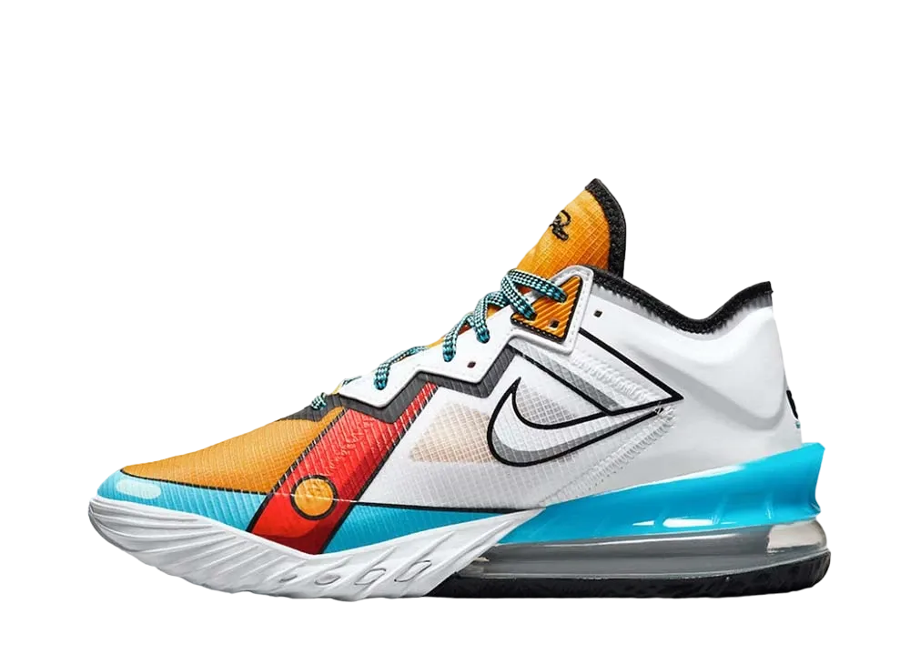 NIKE LEBRON 18 LOW "CARTOON ART"