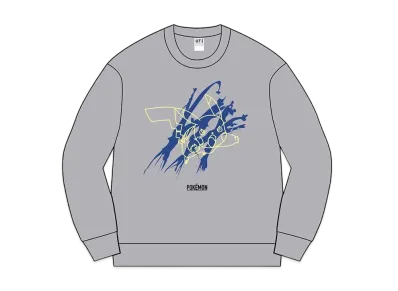 Uniqlo Pokemon Meets Artist Sweat Shirt "Gray"