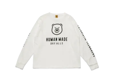 HUMAN MADE L/S T-SHIRT #1 "White"