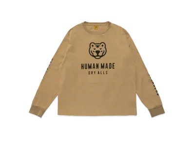 HUMAN MADE L/S T-SHIRT #4 "Khaki"