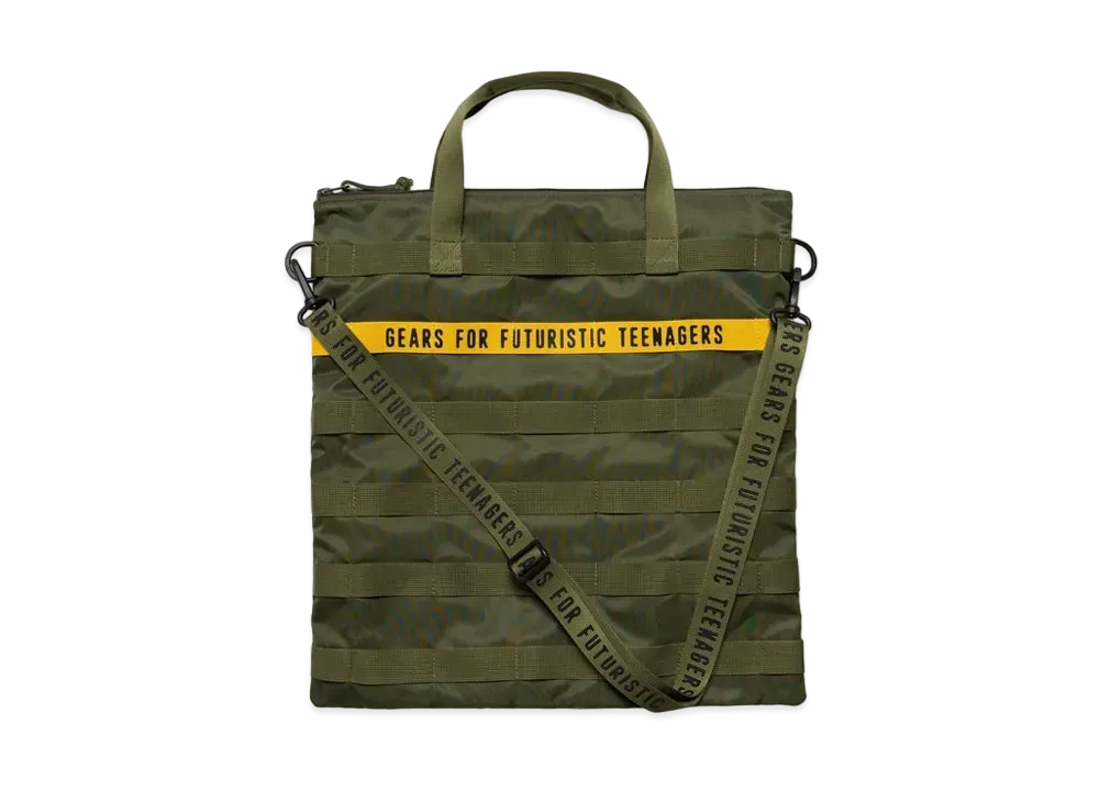 HUMAN MADE HELMET BAG "Olive"