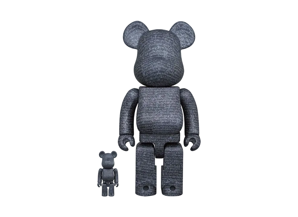 Bearbrick The British Museum “The Rosetta Stone” 100% & 400%