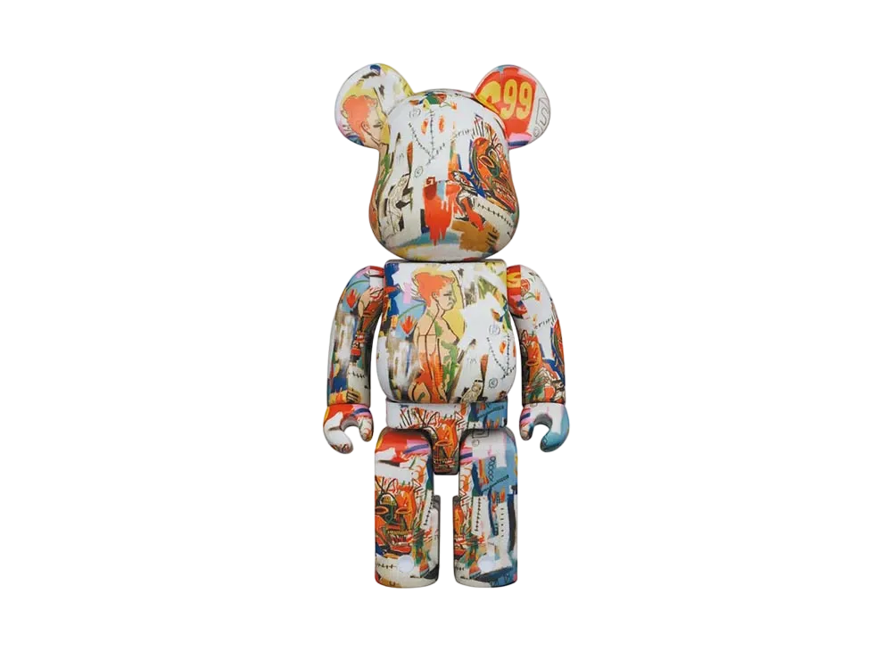 Bearbrick Andy Warhol × JEAN-MICHEL BASQUIAT #4 1000%