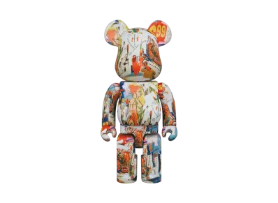 Bearbrick Andy Warhol × JEAN-MICHEL BASQUIAT #4 1000%