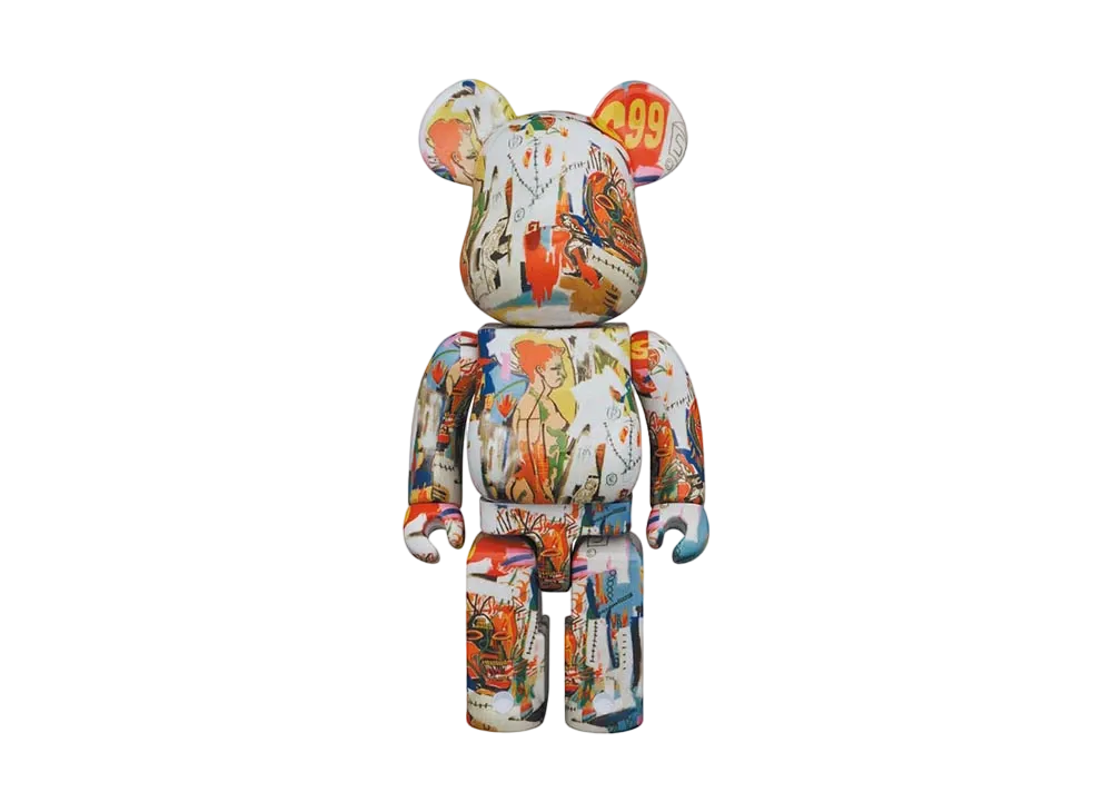 Bearbrick Andy Warhol × JEAN-MICHEL BASQUIAT #4 400%