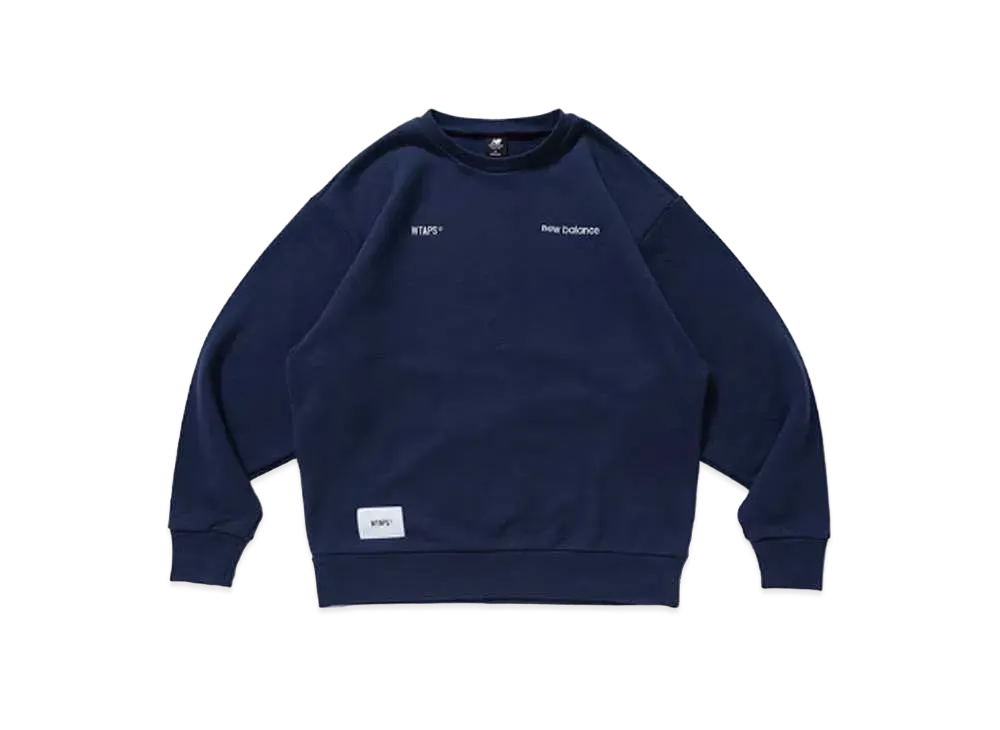 Wtaps NEW BALANCE ACADEMY CREW NECK "Navy"