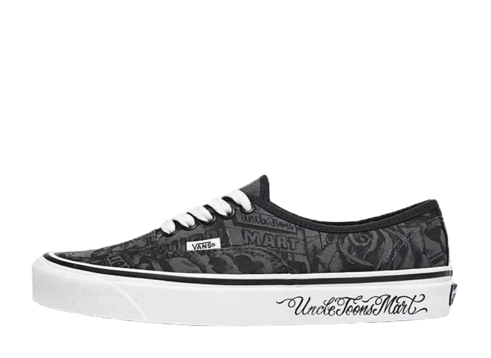 NEIGHBORHOOD × Mr.Cartoon × Vans Authentic 44 DC "Black/Grey"