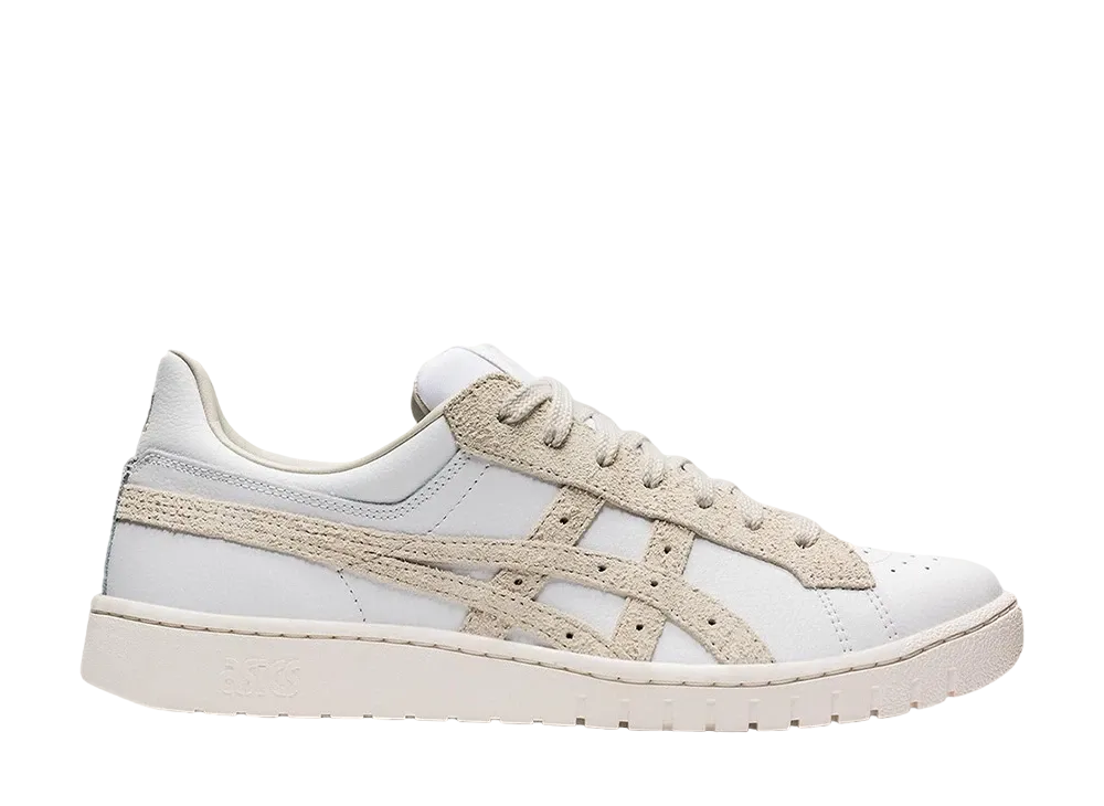 13217■新品 デッド asics GEL-PTG アシックス ゲル ポイントゲッター 白 ベージュ レザー 26.5 1201A273 ジャパン アシックス ASICS ASICS GEL-PTG（アシックス ゲル ポイント