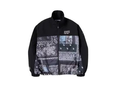 NEIGHBORHOOD BANDANA CHOPPED TRACK / E-JKT "Black"