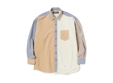 NEIGHBORHOOD CORD / C-SHIRT . LS "Beige"