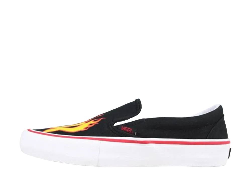 Thrasher × Vans Slip-On Pro "Black"